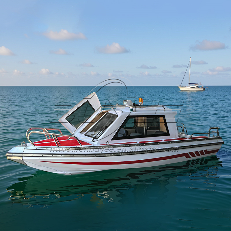 Fishing Boat Fiberglass - 17.6피트/5.38미터 고속 캐빈 낚시 보트 신형