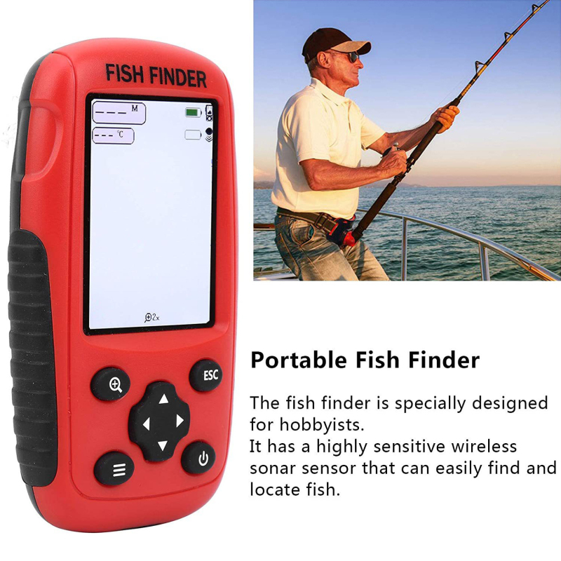 무선 어군탐지기 무선 소나 센서 50M 수심 200m  - Fishing Boat Depth Finder 리뷰 및 가격